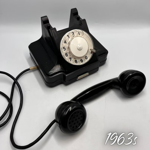1963 telefono vintage retrò