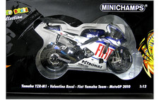MINICHAMPS PMA 122103046 BIKE YAMAHA M1 MOTO GP  2010 FIAT TEAM ROSSI 1/12 scale