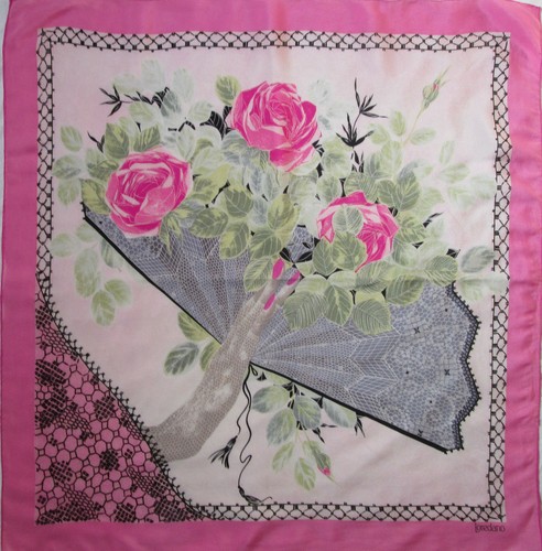 -Superbe foulard mousseline
