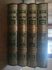 LA BIBBIA DI GERUSALEMME ILLUSTRATA.QUATTRO VOLUMI RILEGATI