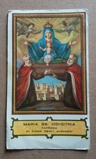 Santino Holy Card MARIA SS