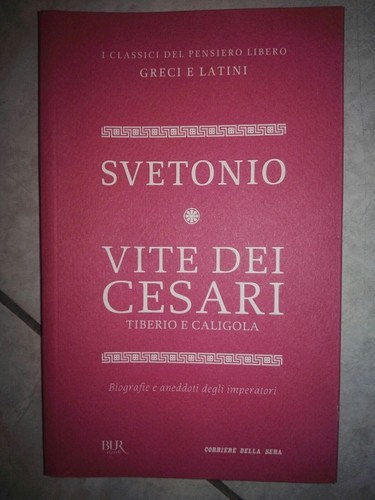 Svetonio vite dei - dei, cesari