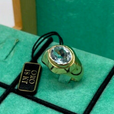 Anello oro giallo nuovo 18kt