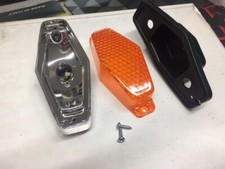 FANALINO LATERALE ARANCIO completo AUTOCARRO OM 50 IVECO 110/130 LUCE DIREZIONE