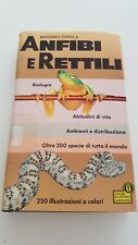 LIBRO DIZIONARIO ANFIBI E RETTILI-CAPULA SERPENTE RANA SALAMANDRA TARTARUGA ETC