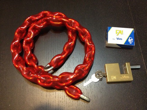 Catena viro con lucchetto - catena, per