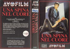 UNA SPINA NEL CUORE (1987) VHS