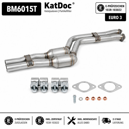 Catalizzatore bmw serie 3 - catalizzatore,