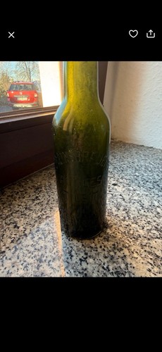Vecchia bottiglia birra - vecchia,