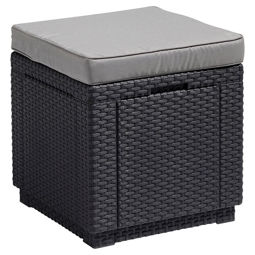 Sgabello giardino con - , cuscino