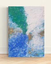 Tableau moderne de l'artiste Wibaa !! abstrait XXL 70x50 Tableau Matière Contemp