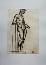 Disegno Scultura Maschile Nudo