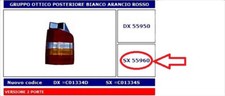 55960 FANALE POSTERIORE SX S/PORTALAMPADA VW TRANSPORTER T5 2/P 03- 09