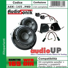 KIT WOOFER 165 mm e TWEETER