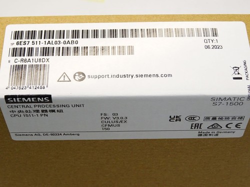 6es7 511 1al03 0ab0 cpu - cpu, nuova