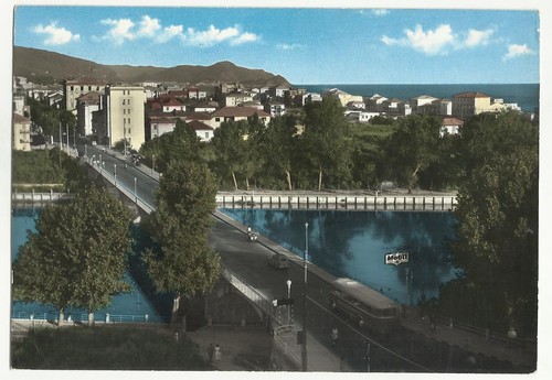 101360 lavagna ponte sul fiume - 101360,