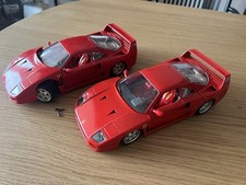 2 Bburago 1987 Red Ferrari F40