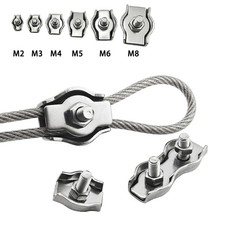1-10pz Morsetti per fune cavo