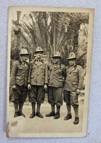 Foto cartolina militari - foto,