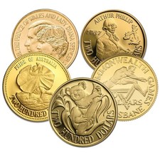 Moneta oro 200 dollari