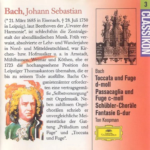 Bach ton koopman - /,