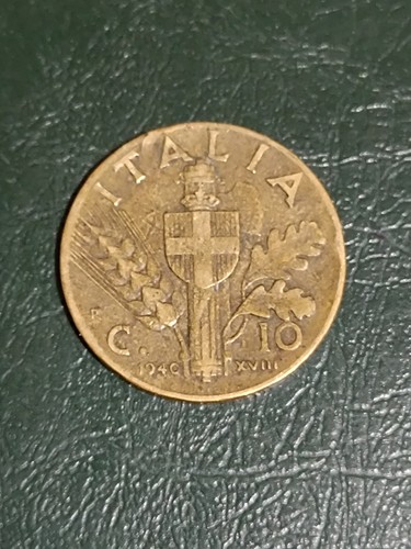 Moneta italia regno - regno, 10