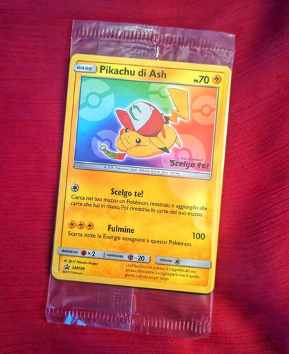 Pikachu ash sm108 ita - pikachu,