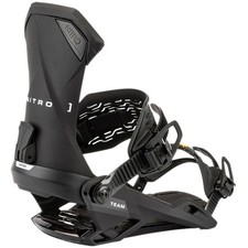 Attacco Snowboard Uomo Nitro Team All Mountain Attacco Morbido Nero 2026 NUOVO