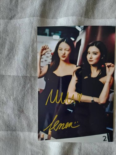 Foto autografo lenamiu firma - lenamiu,