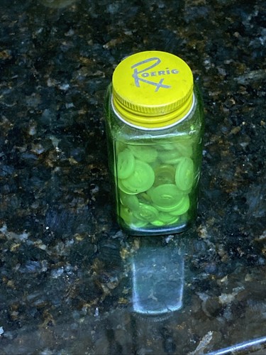 Vintage rare green glass - rare,
