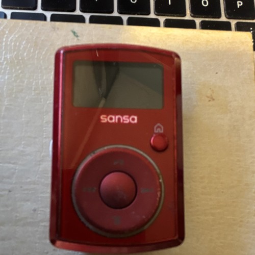 Sansa lettore mp3 rosso - mp3, jack