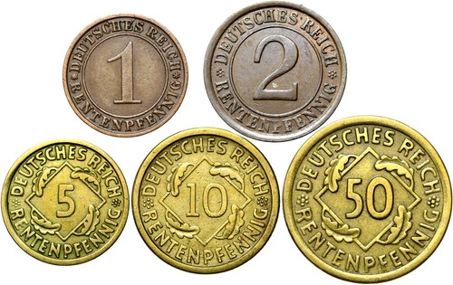 Germania weimar lotto monete - germania,