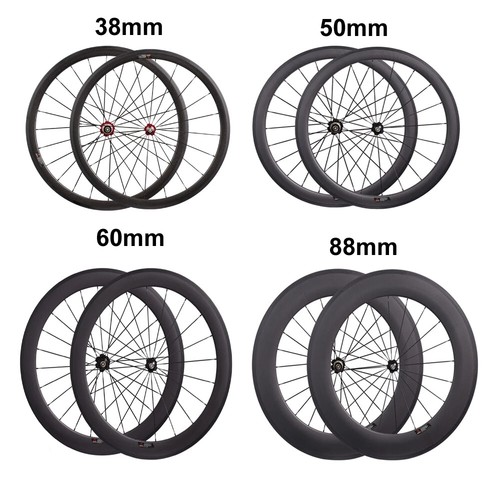 Set ruote fibra carbonio - set, di