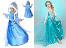Frozen Vestito Carnevale Elsa