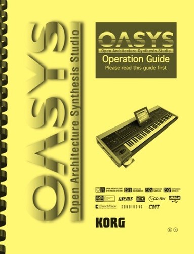 Korg oasys open - open, architecture