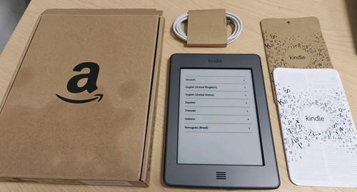 Amazon kindle touch - amazon, 4a