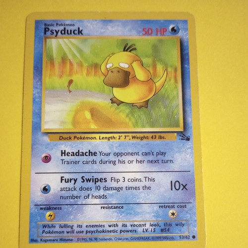 Psyduck edizione pokémon - psyduck,, 1°