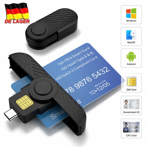 Lettore schede chip usb - lettore,