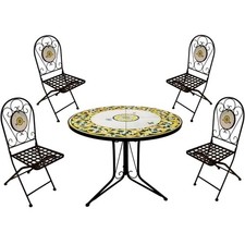 BUYBUY Kit 4 Sedie e Tavolo