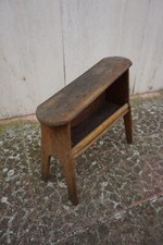 Antico Sgabello Lustrascarpe