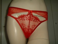 INTIMISSIMI SLIP TULLE ROSSO