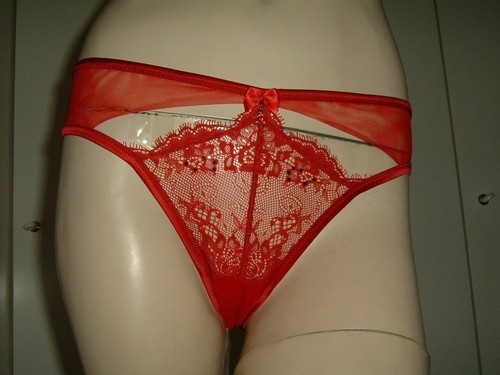 Intimissimi slip tulle rosso - slip,