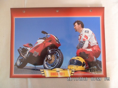Carte fiche moto bimota 11 - fiche,
