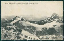 Cuneo Tenda Perafica Militari Alpini cartolina MT6752