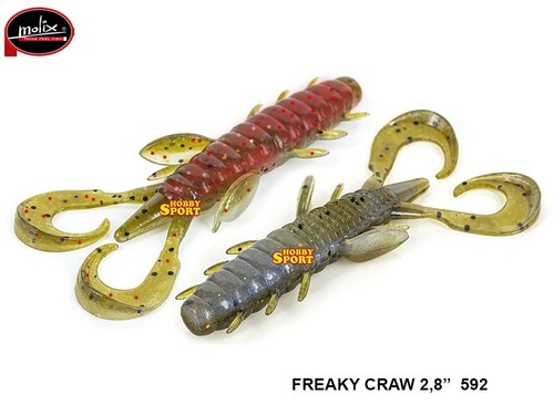 Freaky craw molix - craw, 2,8"