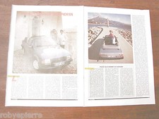 Articolo su nuova Ford Escort cabriolet Delean Alain