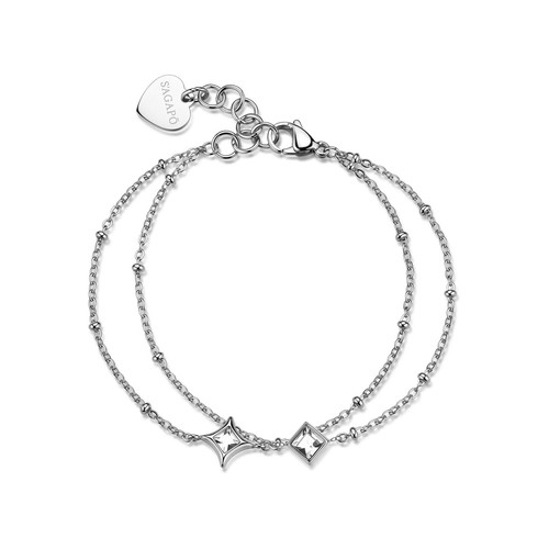 Sagapo bracciale donna acciaio - sagapo,