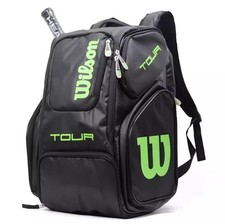 Wilson Zaino Tennis/Padel Originale 2 Racchette | Portascarpe Unisex 47x30x30 cm