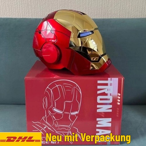 Casco iron man mk5 1 - iron, 1:1