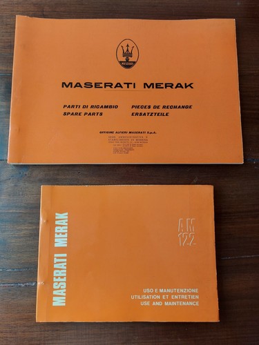 Maserati merak libretto - merak,